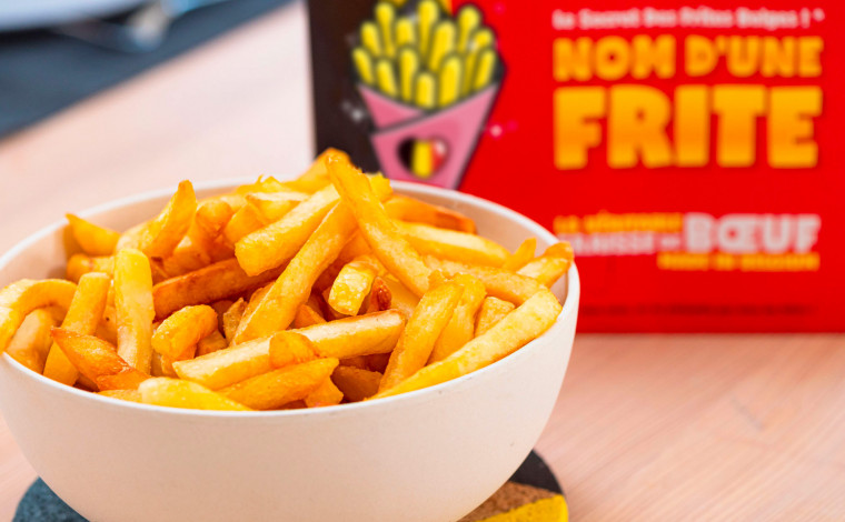 Graisse de boeuf pure Nom d un frite pour réaliser des frites parfaites