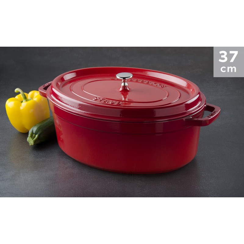 Staub Cocotte Oval 37 Cherry