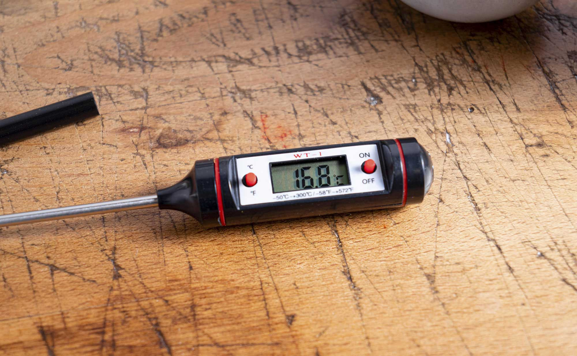 Thermomètre alimentaire professionnel laser de cuisine