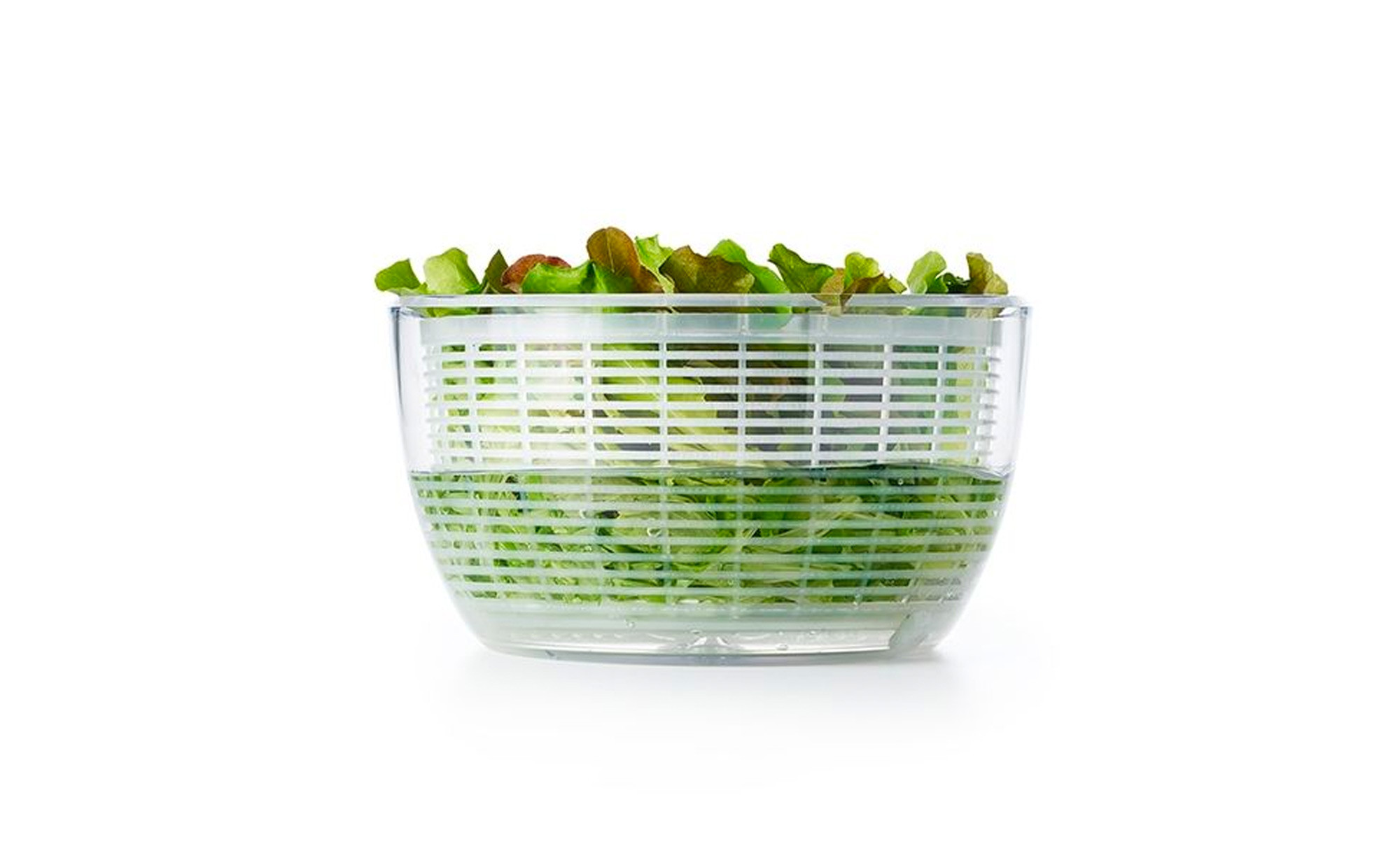Essoreuse à salade a salade 21 cm transparente transparent Oxo Good Grips