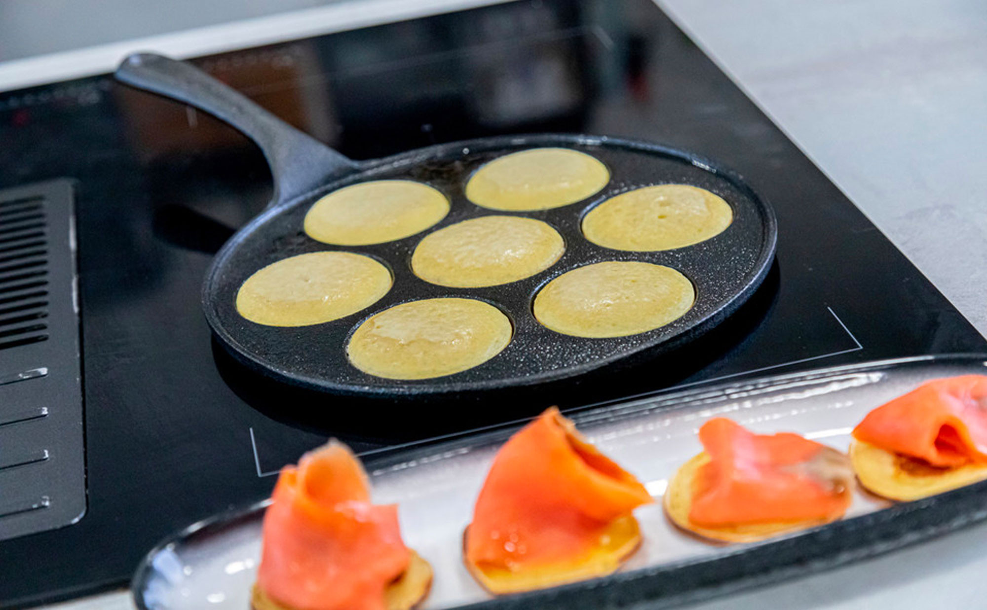 Acheter poêle à pancakes et blinis à induction 14 cm de Mastrad
